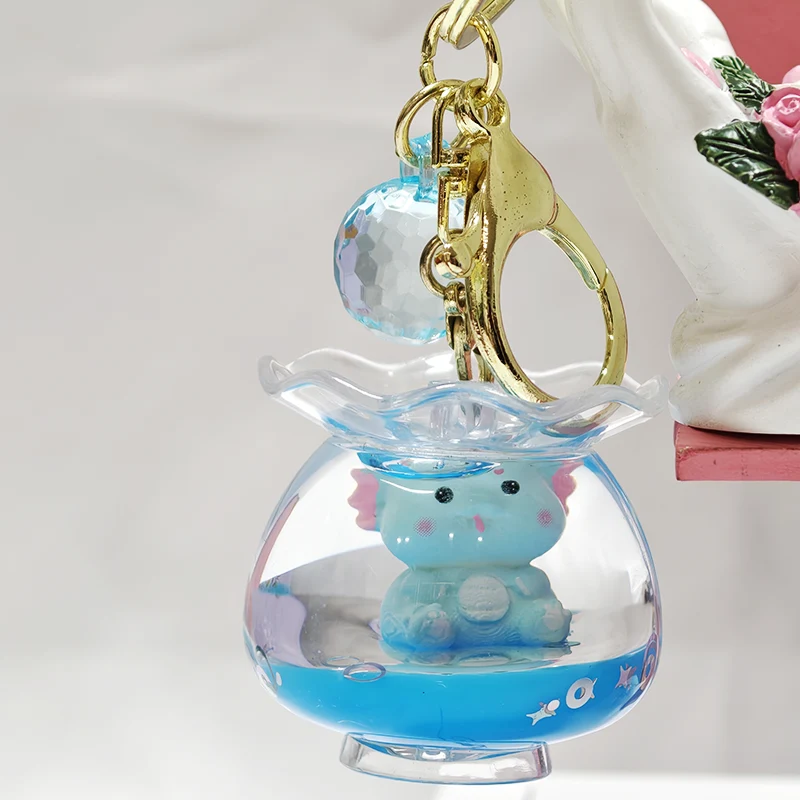 Aquarium Liquid Keychain Aquarium Liquid Keychain