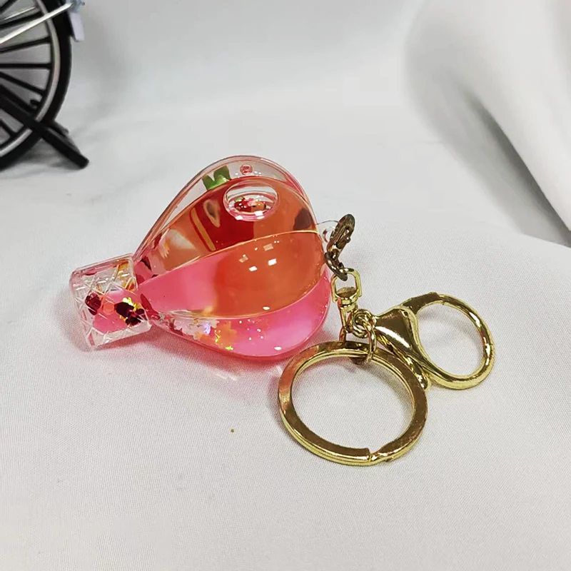 Hot Air Balloon Liquid Keychain Hot Air Balloon Liquid Keychain