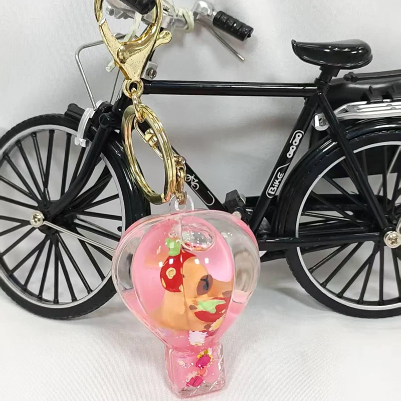 Hot Air Balloon Liquid Keychain Hot Air Balloon Liquid Keychain