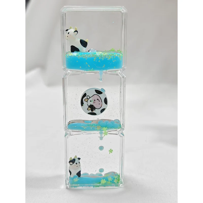 Rotor Liquid Hourglass Ornament