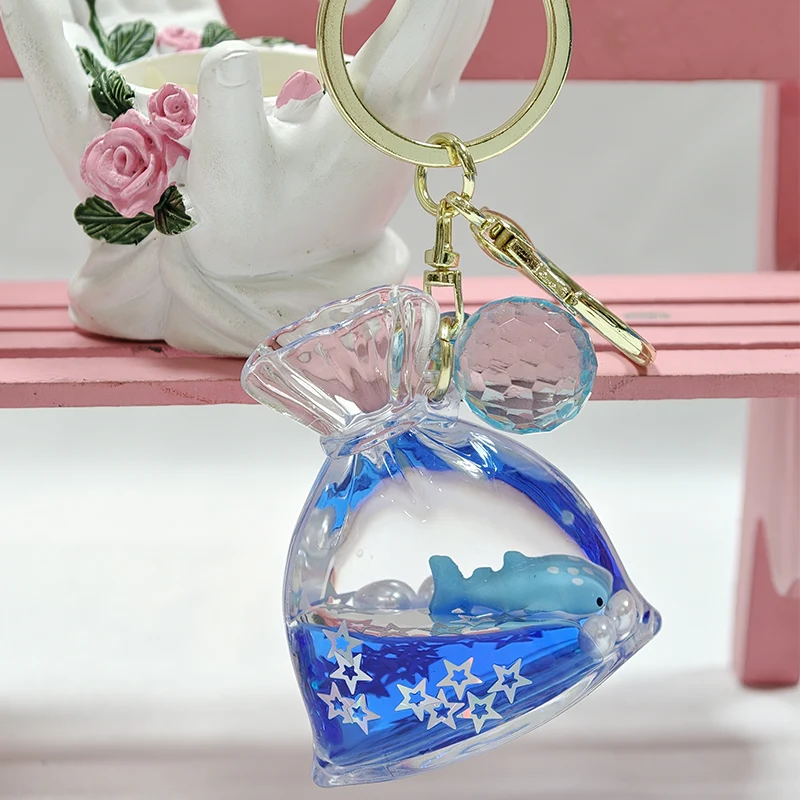 Lucky Bag Quicksand Keychain Lucky Bag Quicksand Keychain